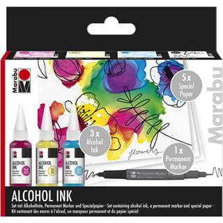 Marabu Alcohol Ink, Flowers Set