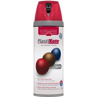 Twist &amp; spray satin postrød plasti-kote 400ml