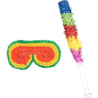 Pinata stick og maske