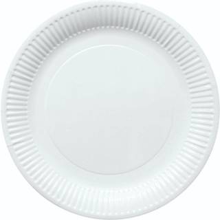 Paptallerken 23cm 100stk