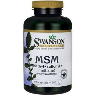 MSM, 500 mg - 250 kapsler