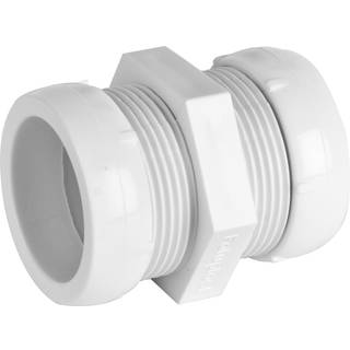 Faluplast 2911986 Overgangskobling lige, 40 x 40 mm