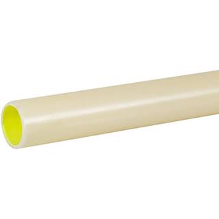 Plastrør 20Mm (3/4") Gul/Hvid 3 Meter Solar