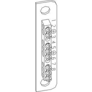 Pe-Terminnal For C-Skinne Eaton