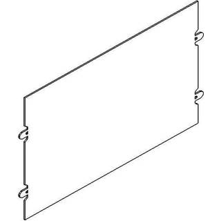 Tabula afskærmningsplade lodret 2X4M
