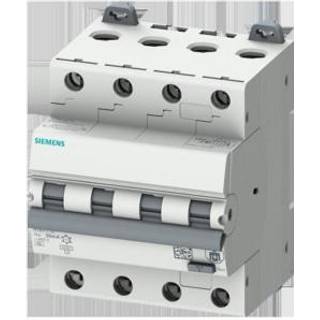 SIEMENS Kombiafbryder RCBO 6 kA 4P Type A 300mA C-Karatistik In: 25A Un: 400V