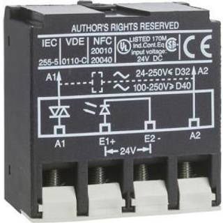 Schneider Interface relæ 24V DC la4-dwb