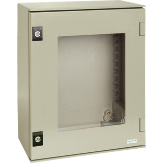 Schneider Vægskab 7035 poly 847x636x300 m/rude