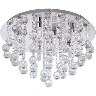 EGLO ALMONTE loftlampe, krom/krystalglas