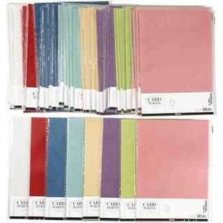 Pergamentpapir, A4, ark 210x297 mm, 100 g, ass. farver, 8x10 pk./ 1 pk.
