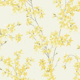 Laura Ashley Wallpaper Forsythia 113350