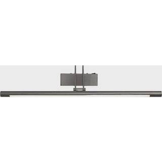 Lindby LED-gallerilampe Mailine, 69 cm, nikkel, afbryder