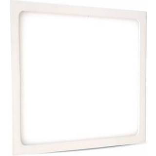 18W LED panel lampe. 4000K - Firkantet