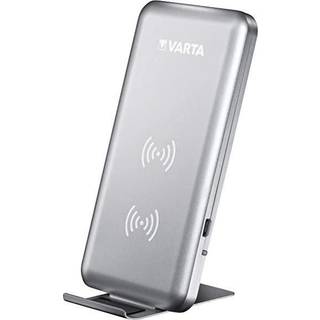 Varta Trådløs Oplader m. Holder 15W - Sølv / Grå