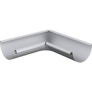 Lindab RVI Gering, 90° indvendig 150 mm stålmetallic