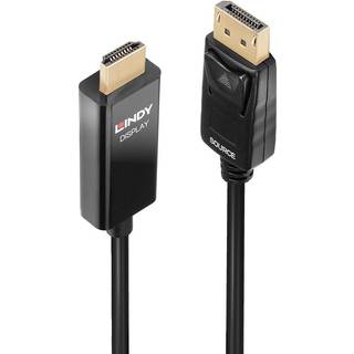 Lindy Aktiv Displayport 1.2 til HDMI 4K kabel - m/HDR - 3 m