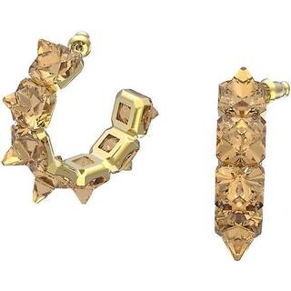 Swarovski Chroma Yellow Hoop Earrings