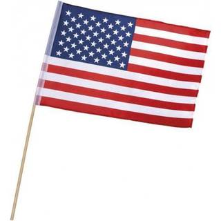 USA flag på pind