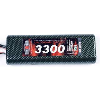Lipo 7,4v 3300mAh 35C T-Plug (Round Hard Case)