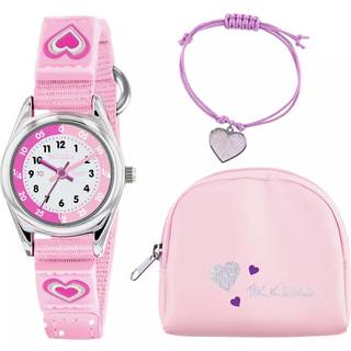 Tikkers Pink børneur Gavesæt ATK1031 - Pige - 29 mm - Analog - Quartz - Mineralglas