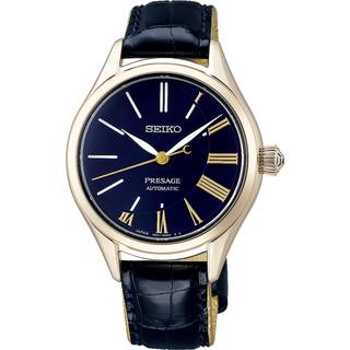 Seiko SPB236J1 Presage Blå/Læder Ø34.3 mm