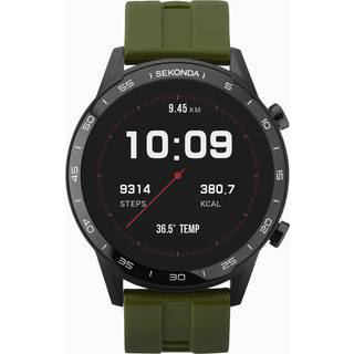 Sekonda Active Smartwatch 1909.00 - Herre - 45 mm - Smartwatch - Quartz m. Oplader - Mineralglas