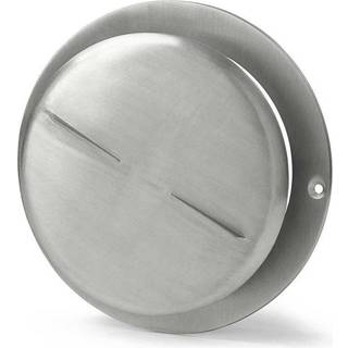 Habo 85 Tallerkenventil firkantet, aluminium 125 mm