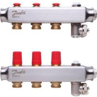Danfoss gulvvarmemanifold 3+3 SSM