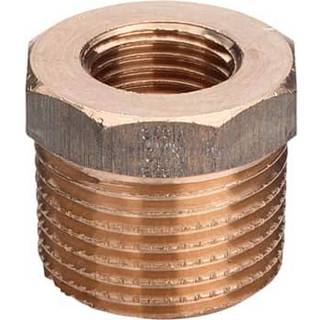 Nippelmuffe 3/4-1/4'' rødgods