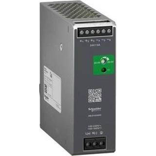 Schneider Modicon strømforsyning til DIN-skinne med 24 VDC 120 W-5 A udgang og 100-240 VAC 1-faset forsyning