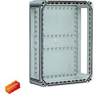 FIBOX EKIN32-4 Kassebund, Polycarbonat, 320x220x130, Med 4 flangeåbninger