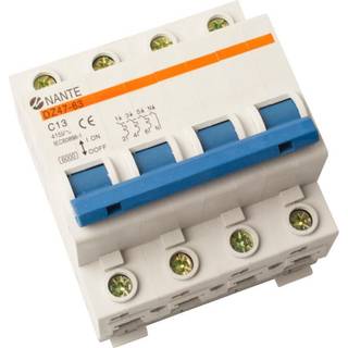 Automatsikring 3p+n 6k A/C 10A - Elworks
