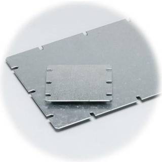 Fibox Montageplade 54x80x1,5 aluminiumzink