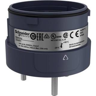 Schneider Electric XVU-lystårn Ø60 fod til direkte montering sort 3 pins
