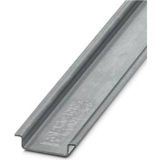Phoenix DIN-skinne NS35/7,5 uden huller forzinket L=2m