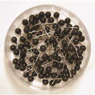 Büngers map pin 4x13mm 100 stk sort