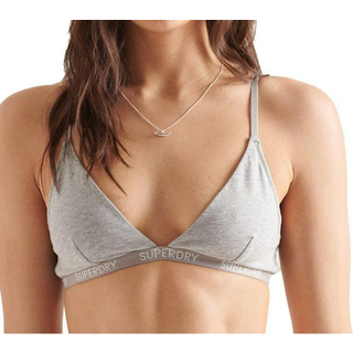 Superdry Trekantet Harper bralette i økologisk bomuld, 2-pak