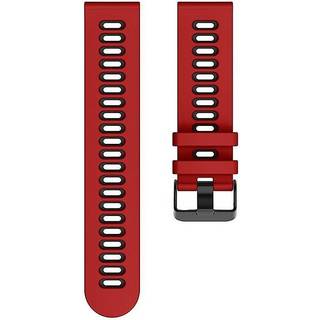 Twin Sport Armband Samsung Galaxy Watch 4 Classic (42mm)- Rød/sort