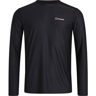 Men's 24/7 Tech Tee Long Sleeve Crew - Black