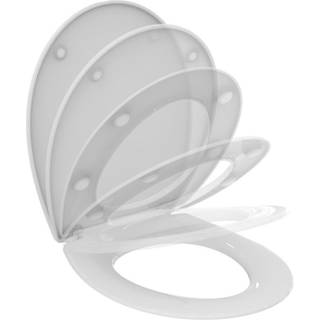 Universal toiletsæde hvid, m/soft-close funktion E131801