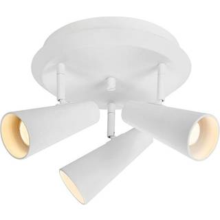 Crest loftlampe af metal, hvid, 3 lyskilder