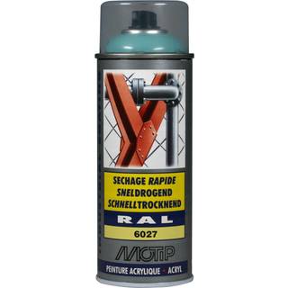 Spraymaling RAL 6027 Høj Glans LysGrøn Motip 07130 400ML