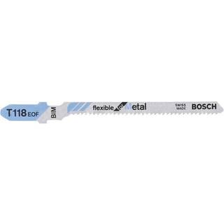 BOSCH Stiksavsklinge T 118 EOF Flexible for Metal