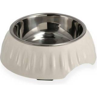 Dogman Retro Mad- og Vandskål Hvid Lille 160ml 14x4.6cm