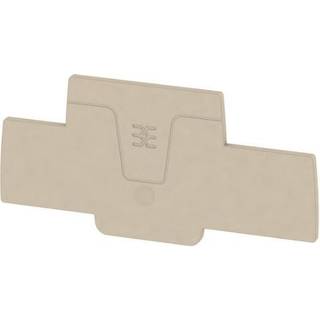 Endeplade Aep 2T 2.5 Beige Weidmüller