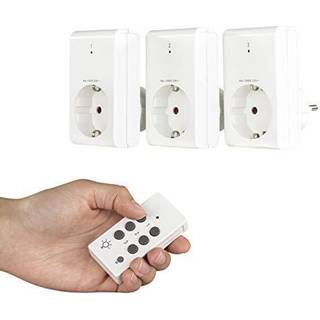 REV wireless Socket Set white 3+1