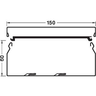 Hager Kabelkanal komplet lfs 60150