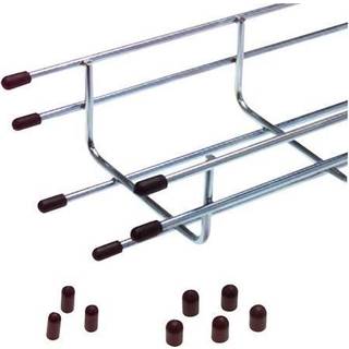 Endekappe gitterbakke 6mm (100)