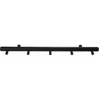 Knagerække egetræ sort 60 cm