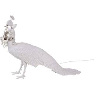 Seletti Peacock Bord/Gulvlampe Hvid
